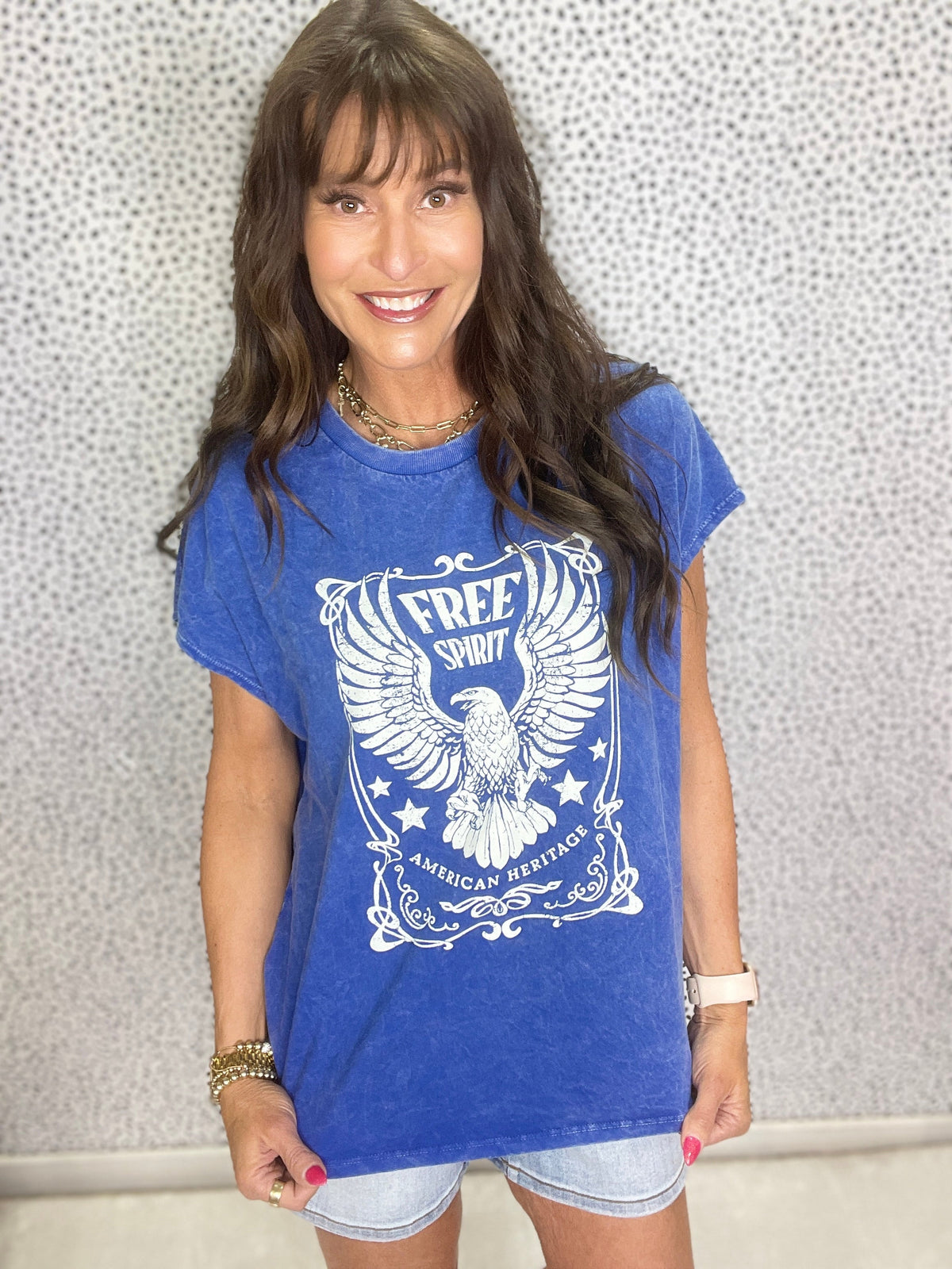 Feels Like Freedom Mineral Washed Top In 5 Colors