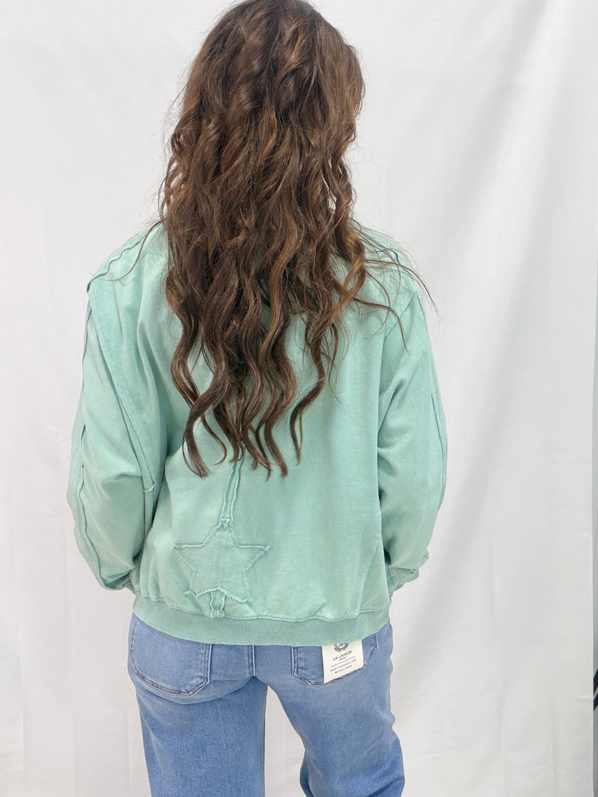 Shooting Star Terry Knit Top In 3 Colors *Final Sale*