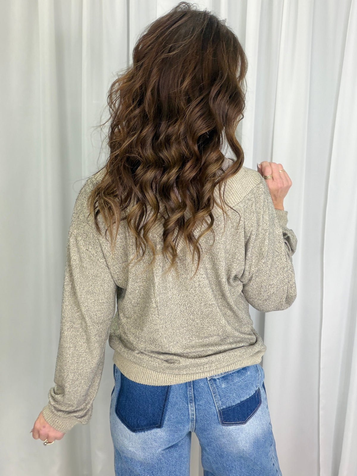 Love Me Deeply Brushed V-Neck Top In 3 Colors *Final Sale*