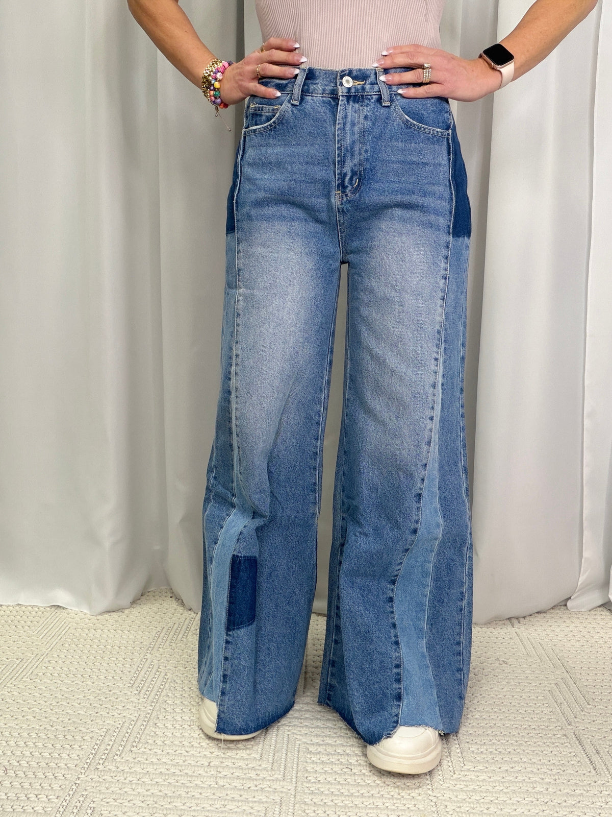 Baylie  High Waisted Jeans 686 In Denim *Final Sale*