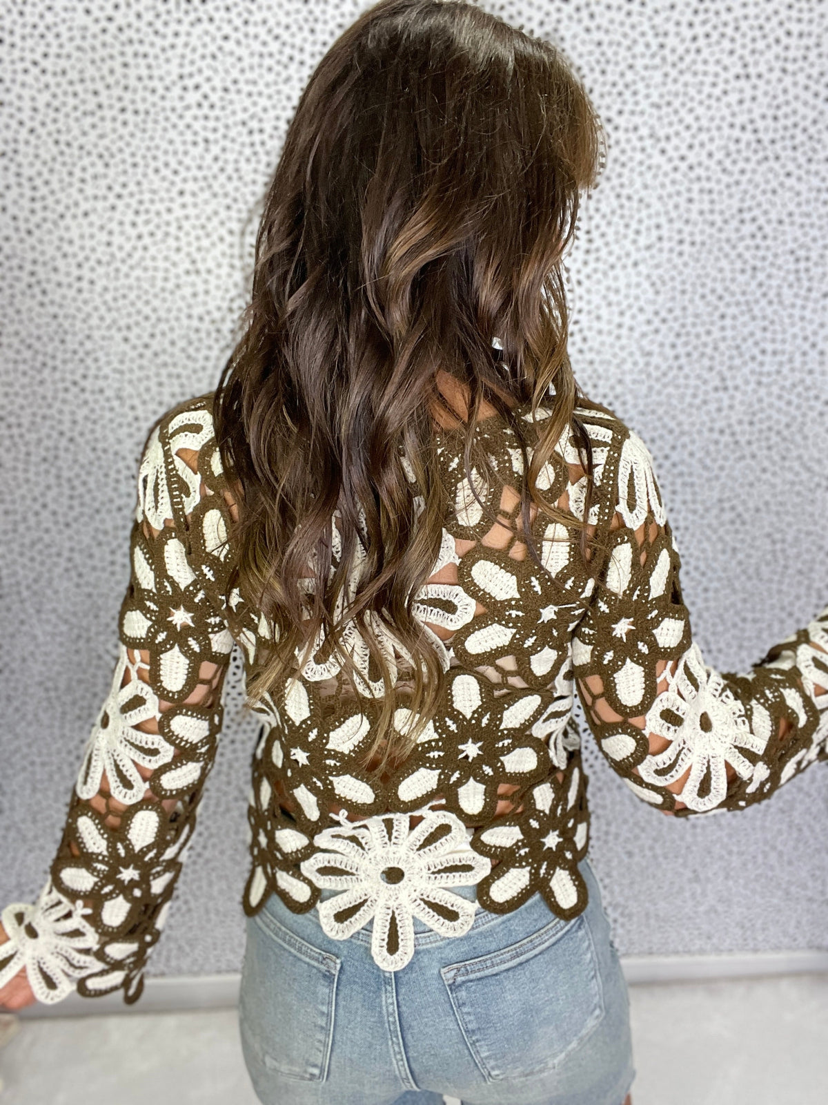 POL Bloom And Loom Floral Weave Top In 2 Colors