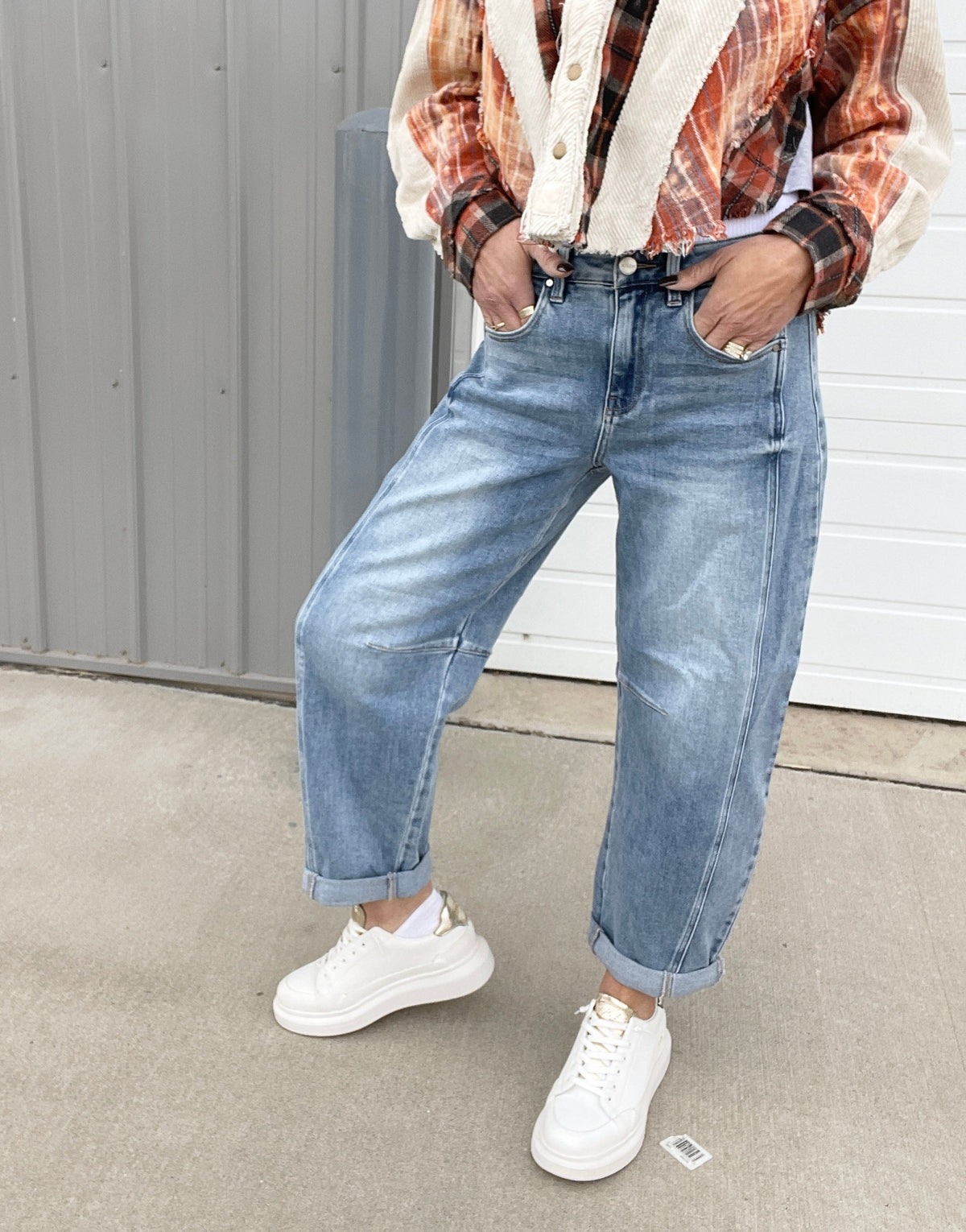 Risen Melissa Barrel Jeans 901 In Medium