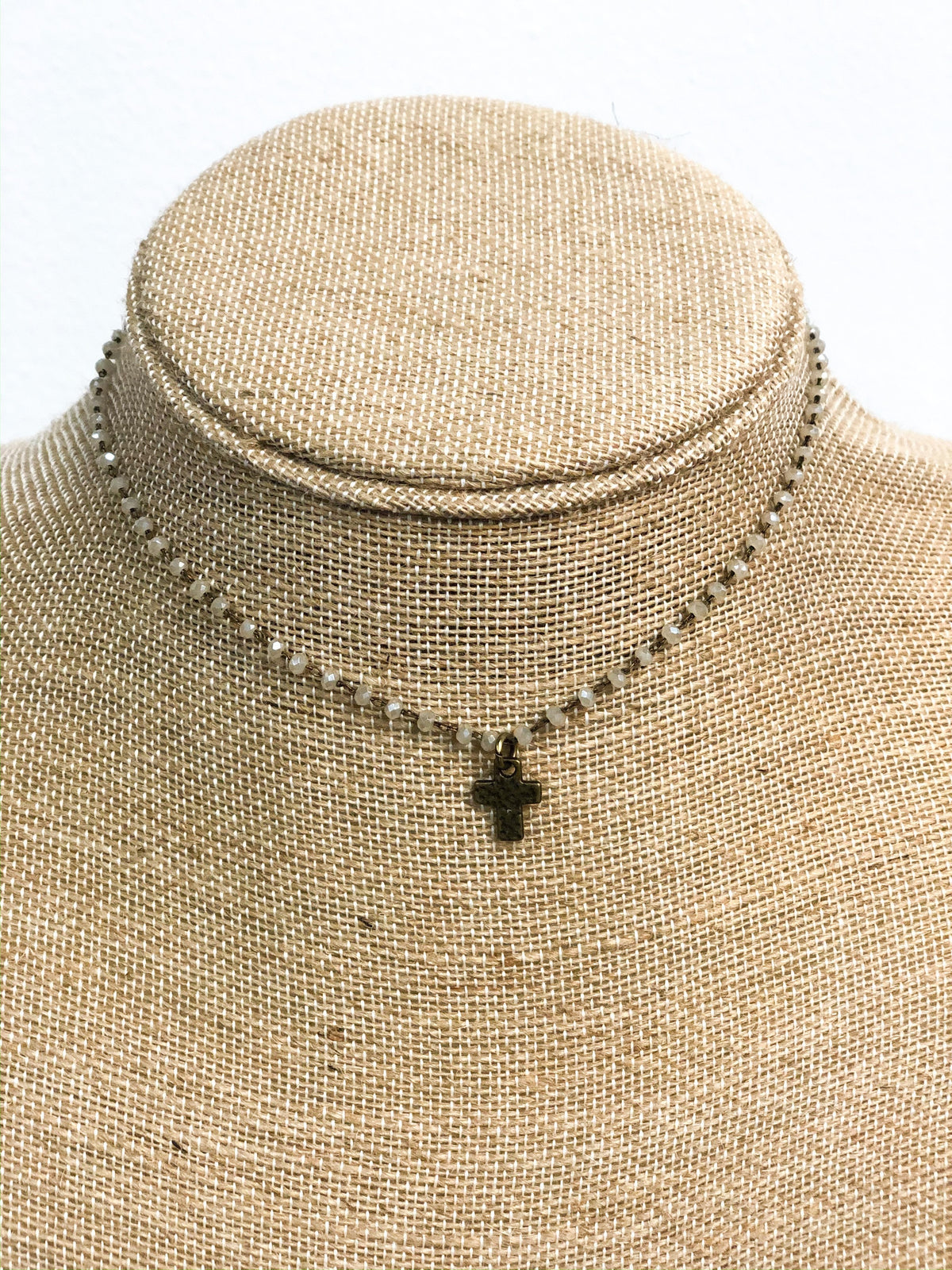 Gratitude Cross Necklace