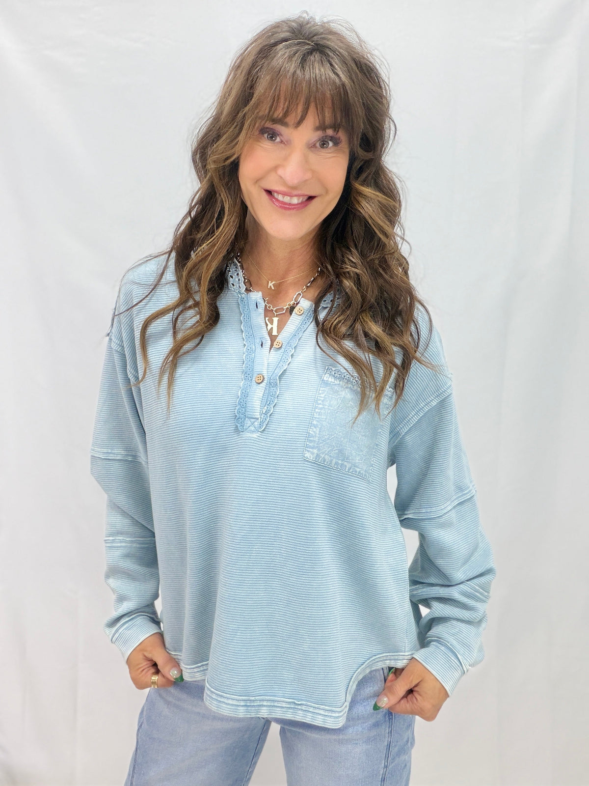 Now You're Here Top In 3 Colors