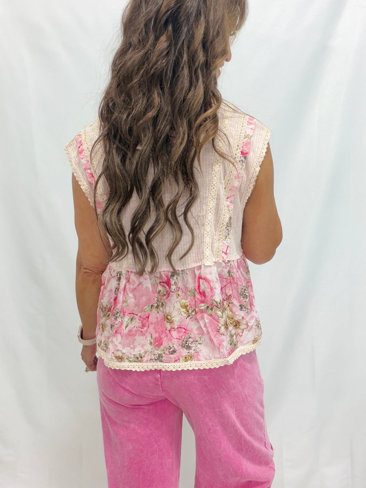 POL Home Sweet Harmony Sleeveless Trim Detail Top In 3 Colors