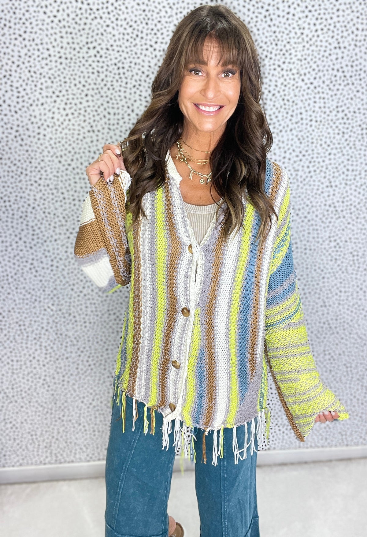 Chasing You Button Down Cardigan In 2 Colors
