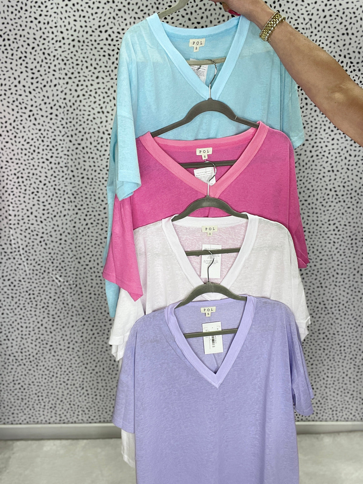 Pol It's Up To You Short Sleeve Tee in 4 Colors