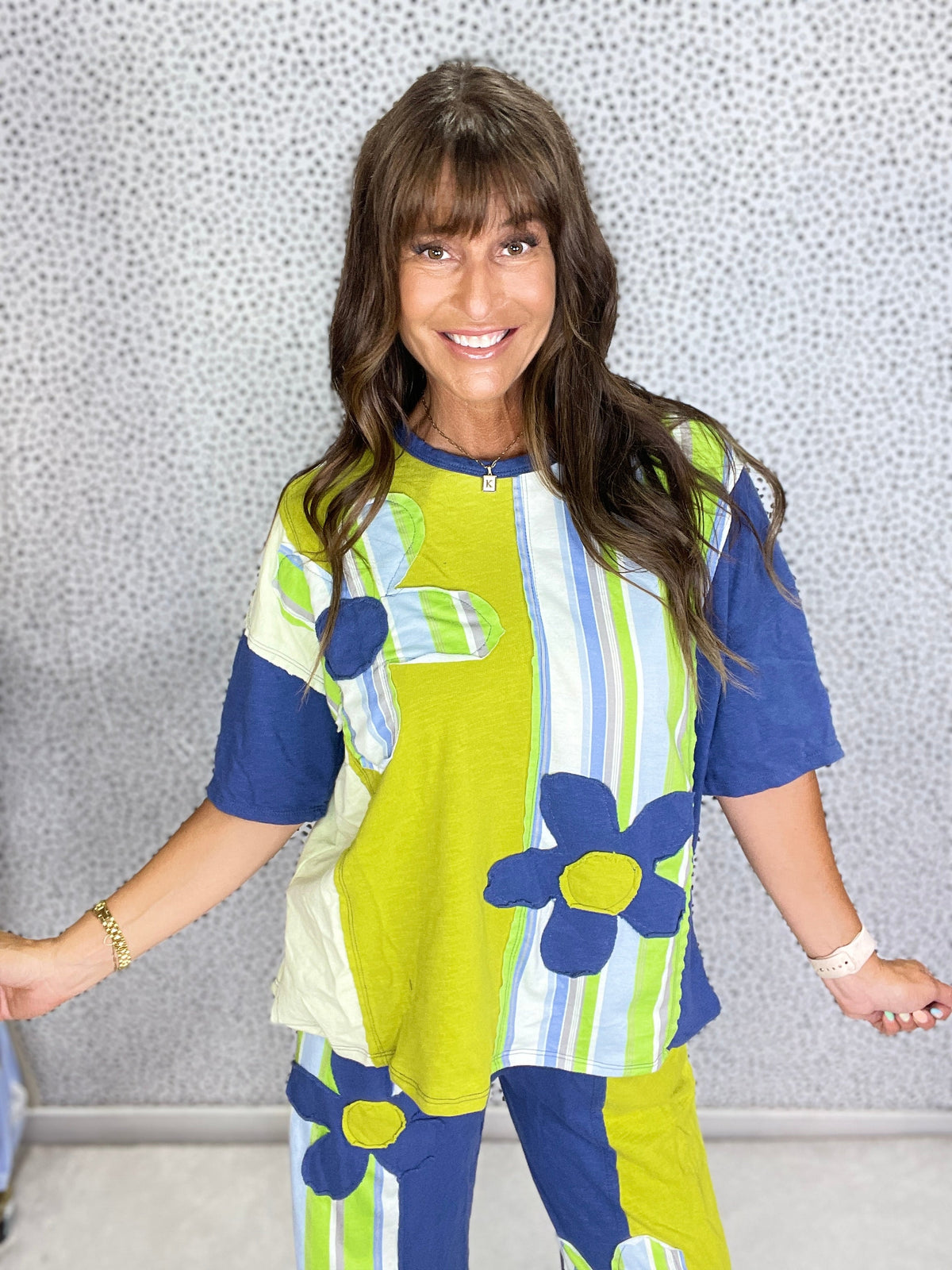 Groove Garden Patch Tee in 2 Colors *Final Sale*