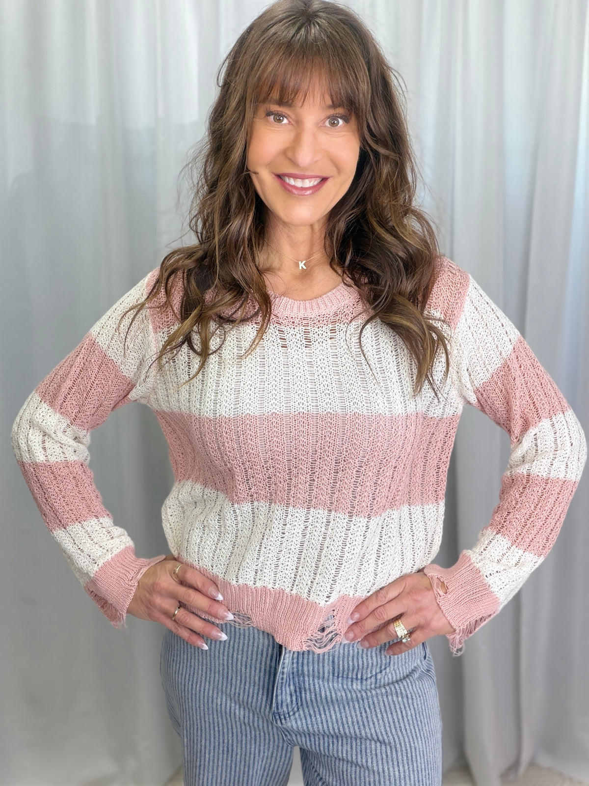 Pol Breeze Block Sweater in 3 Colors