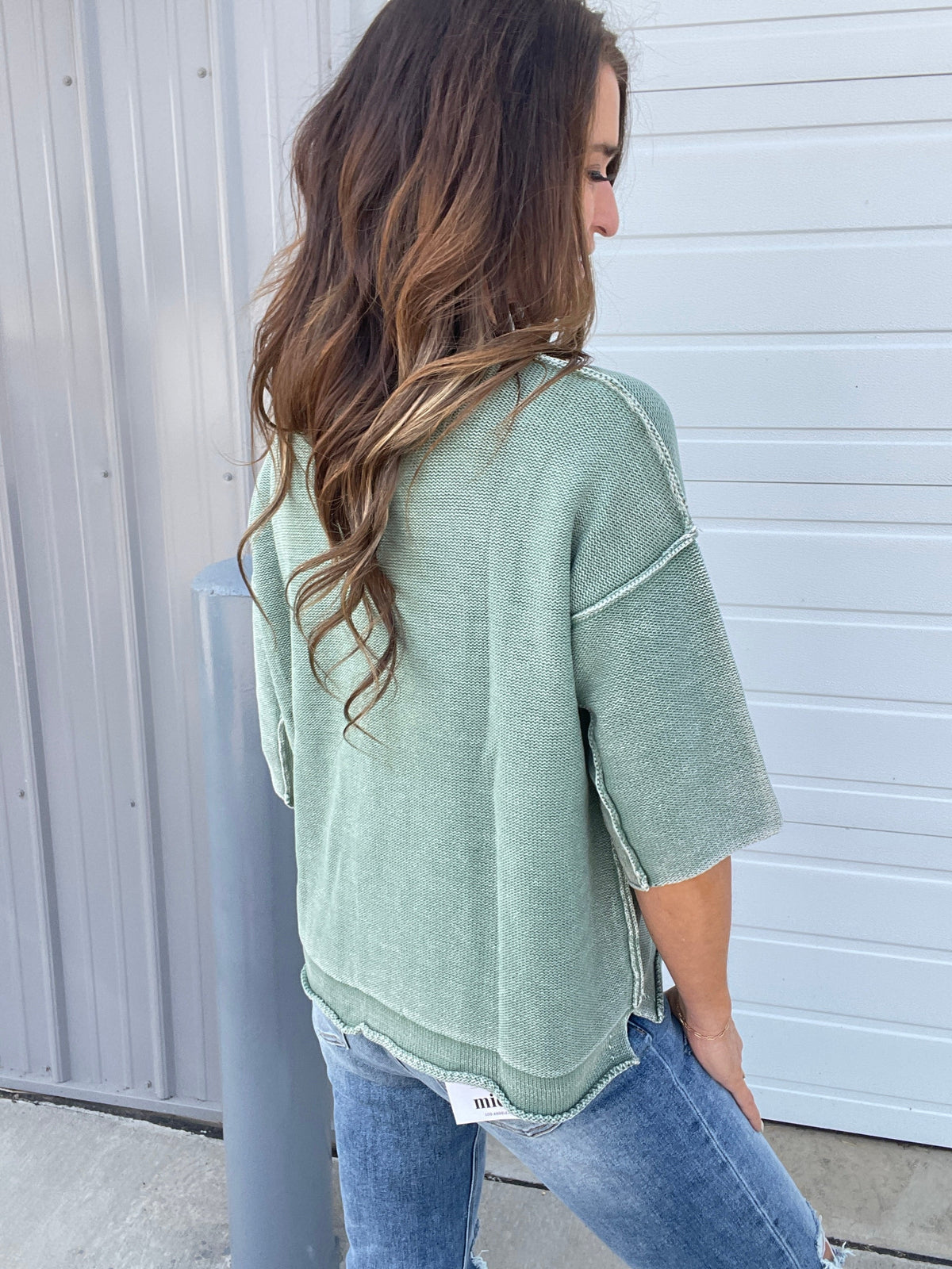 All For It Half Sleeve Knit Sweater In 8 Colors *Final Sale*