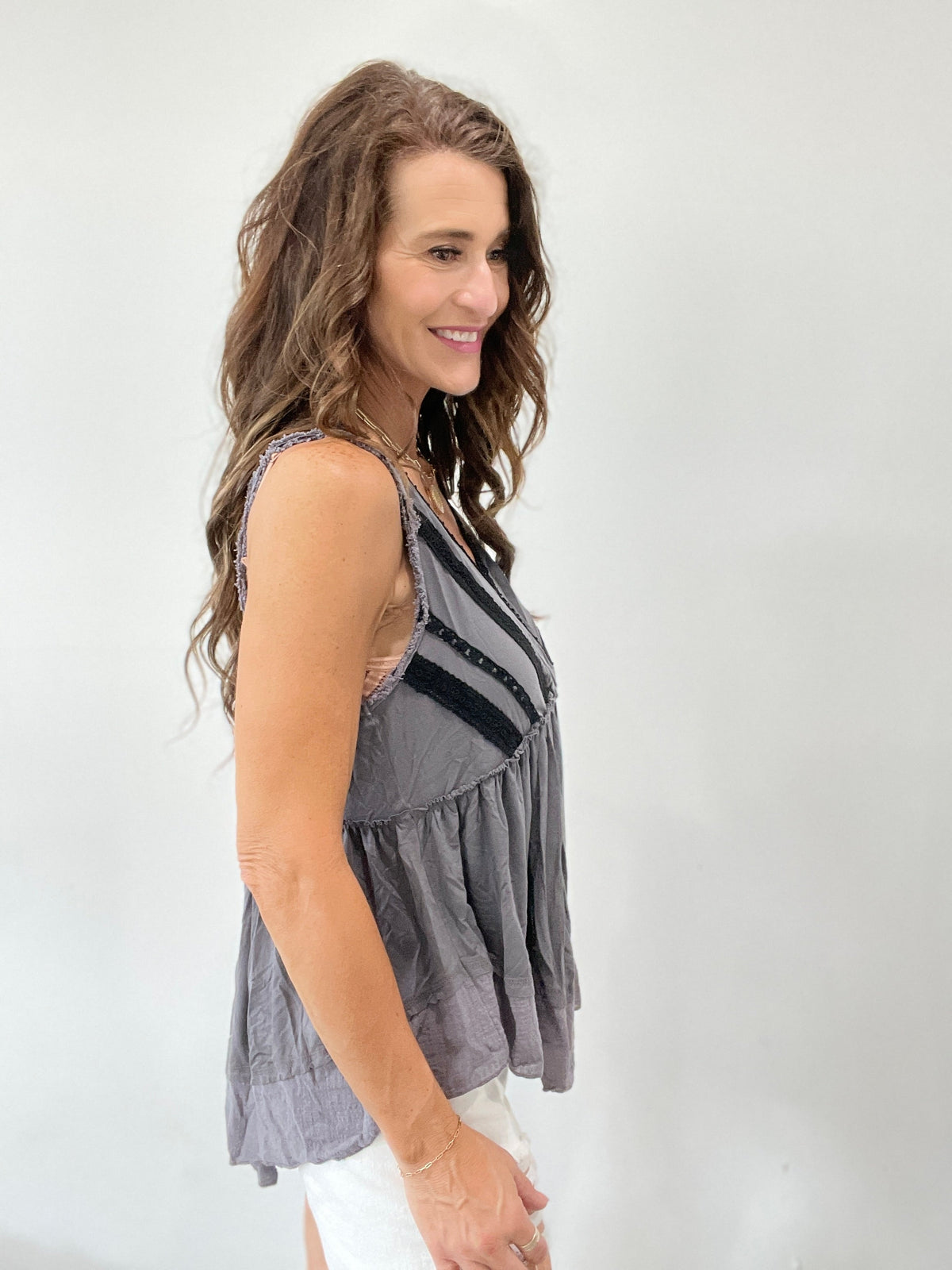 Pol Hanging With You Flowy Tank Top In 5 Colors *Final Sale*