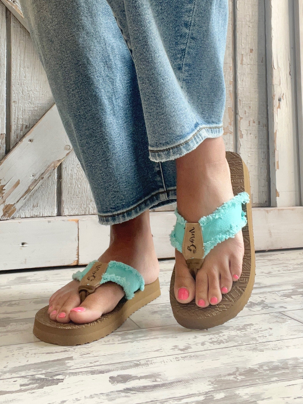 GJazz AquaTwill Flip Flops