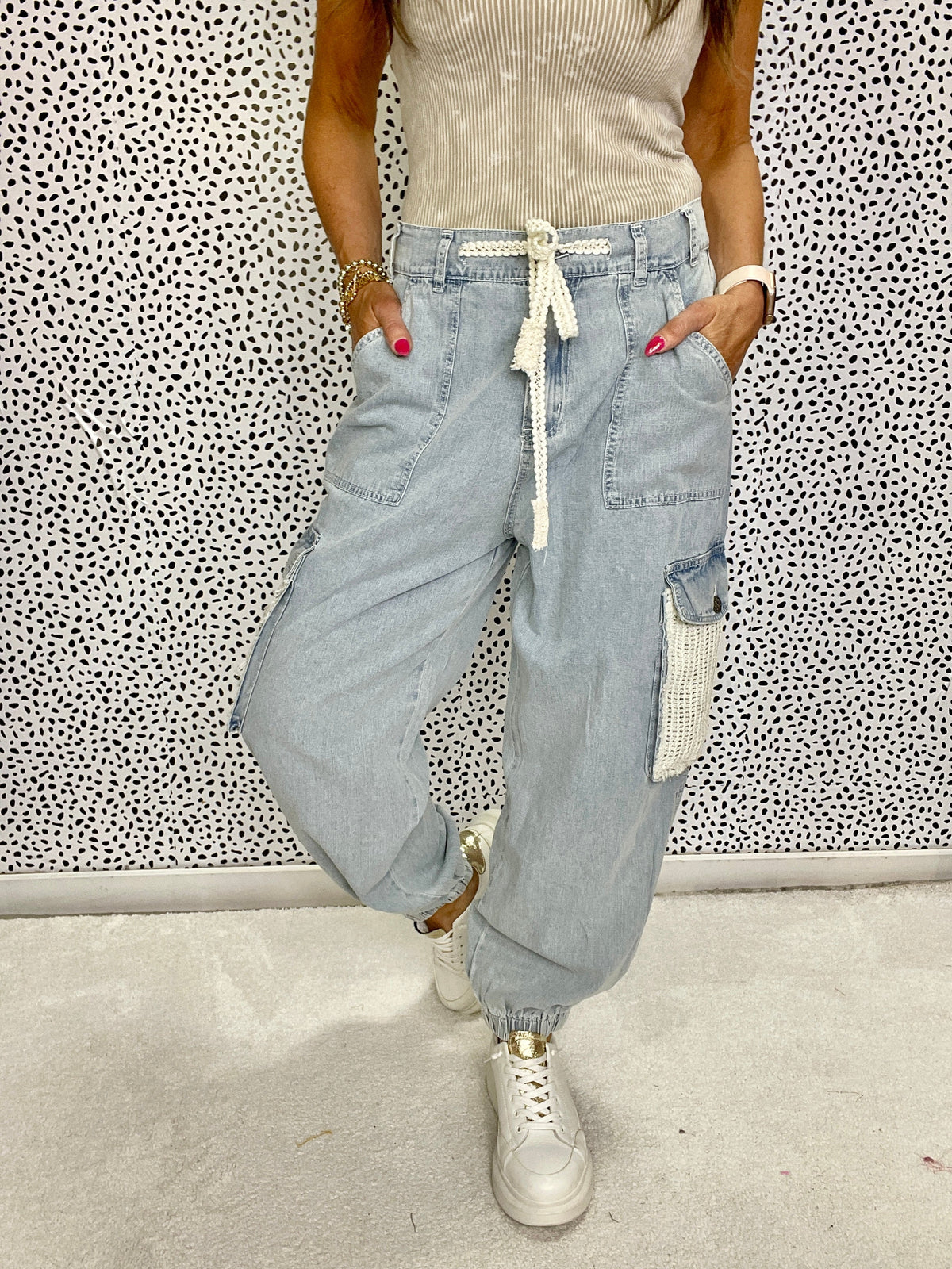 POL Taking Me Back For Fun Cotton Twill Pants In 3 Colors