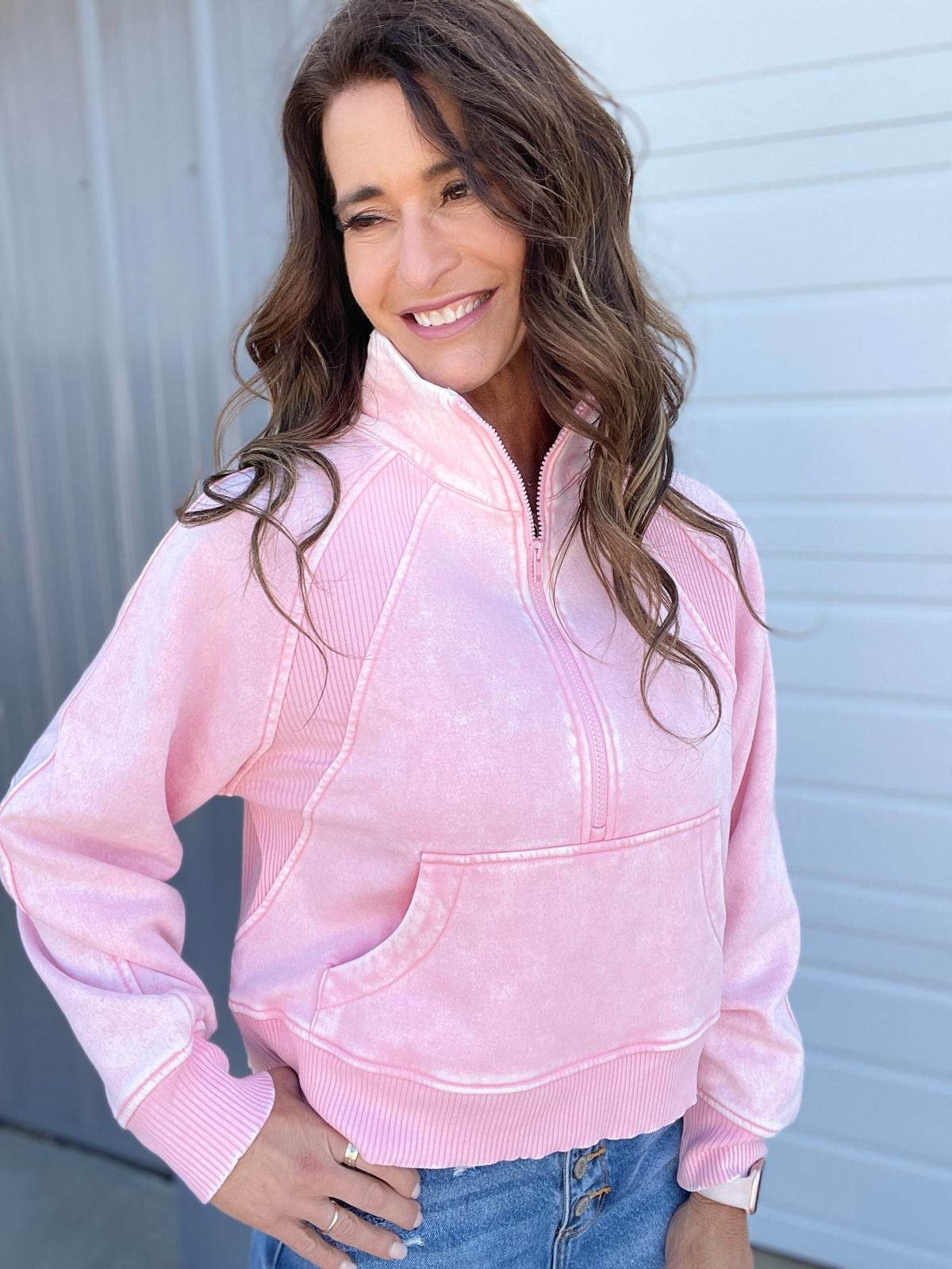 True As Can Be Pullover In 7 Colors: Black, Grey, Mocha, Pink, Rose, Olive, Plum *Final Sale*