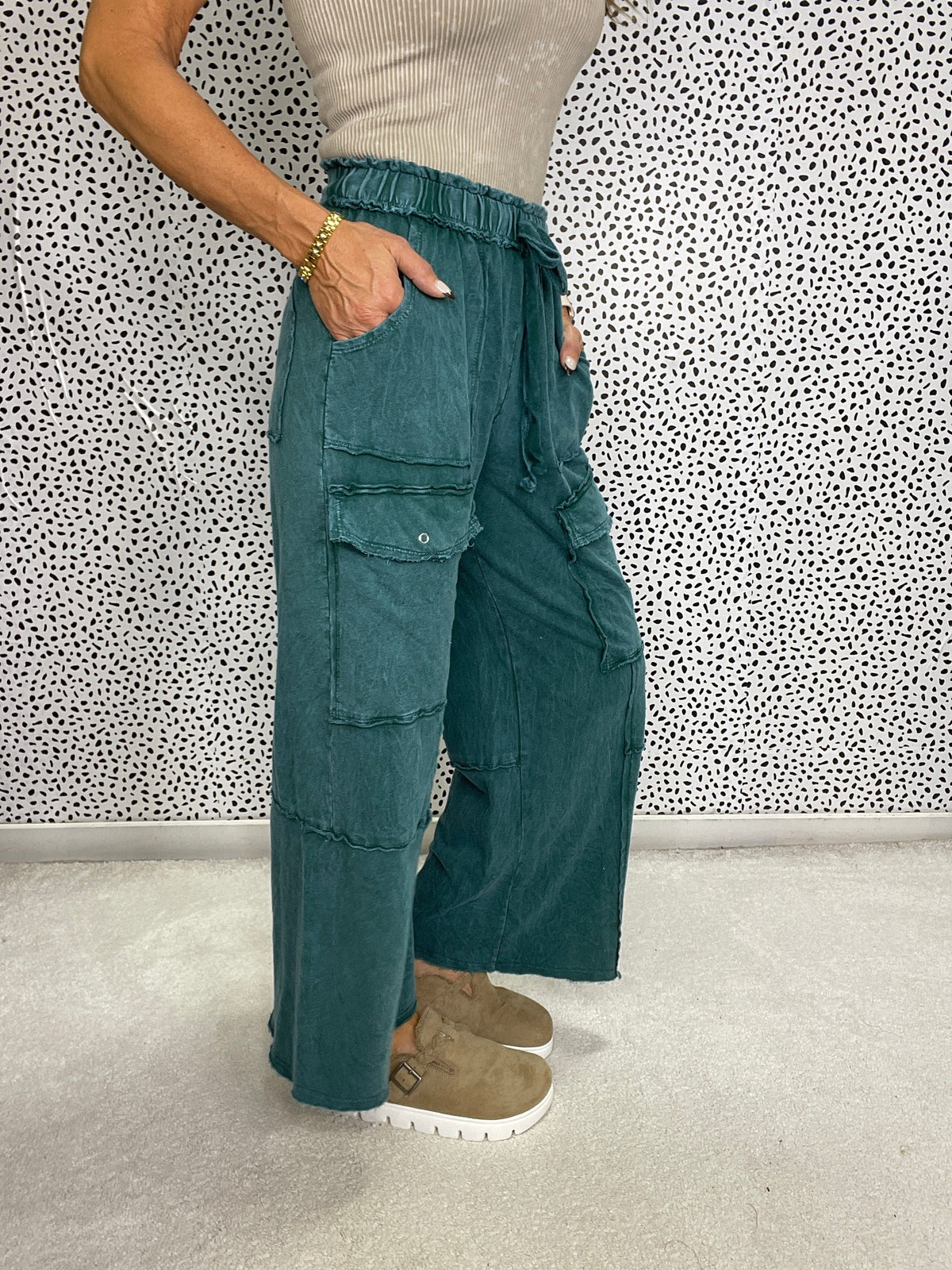Drift Cargo Terry Pants in 9 colors