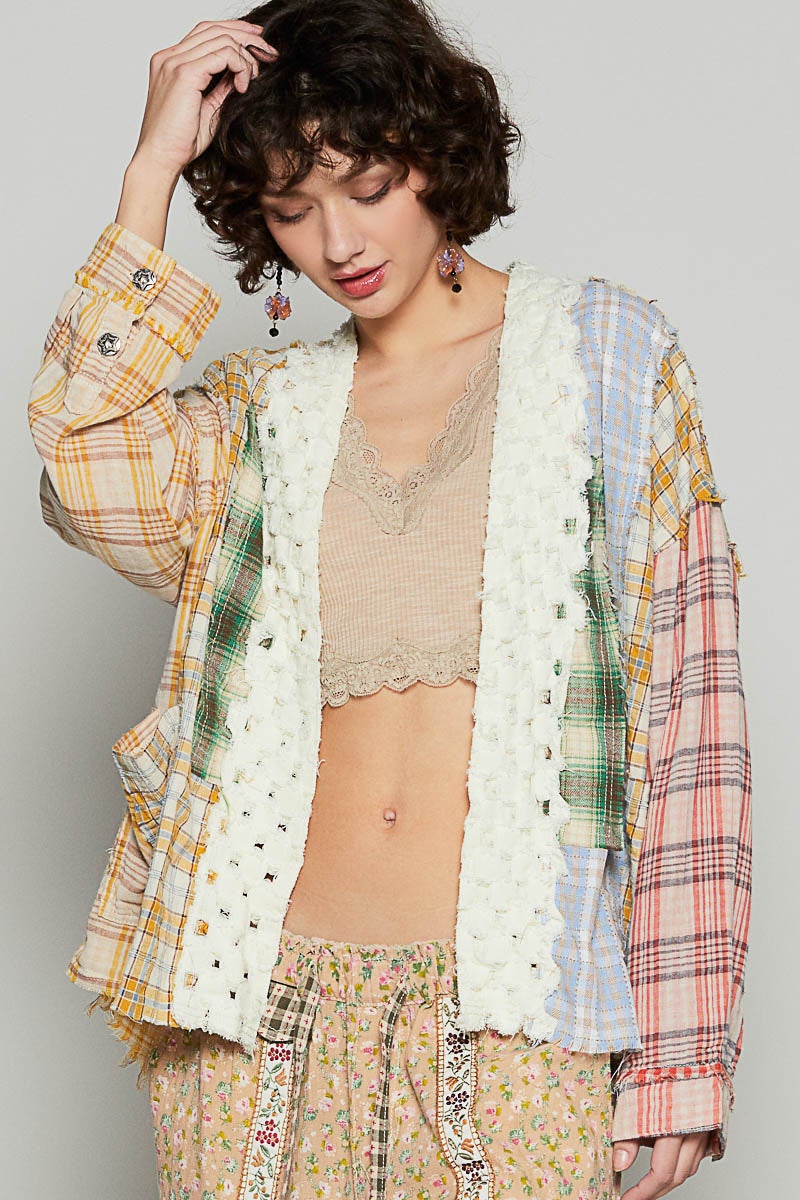 POL Waiting On Tomorrow V-Neck Cardigan In Yellow