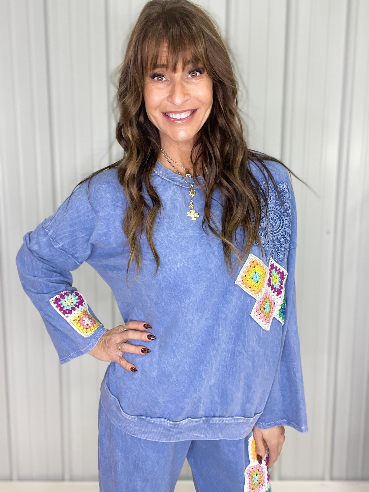 Have This Crochet Doily Top In 2 Colors