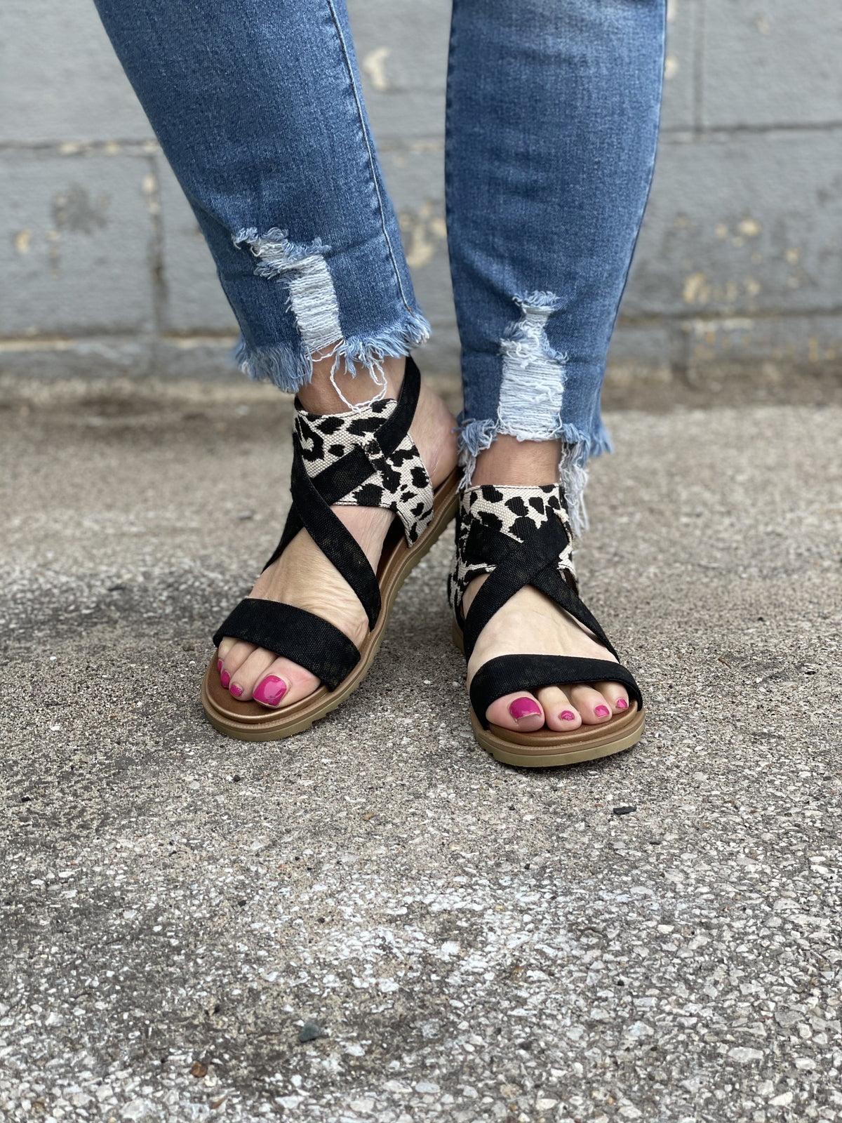 Jayla  Animal Print  Sandals *Final Sale*