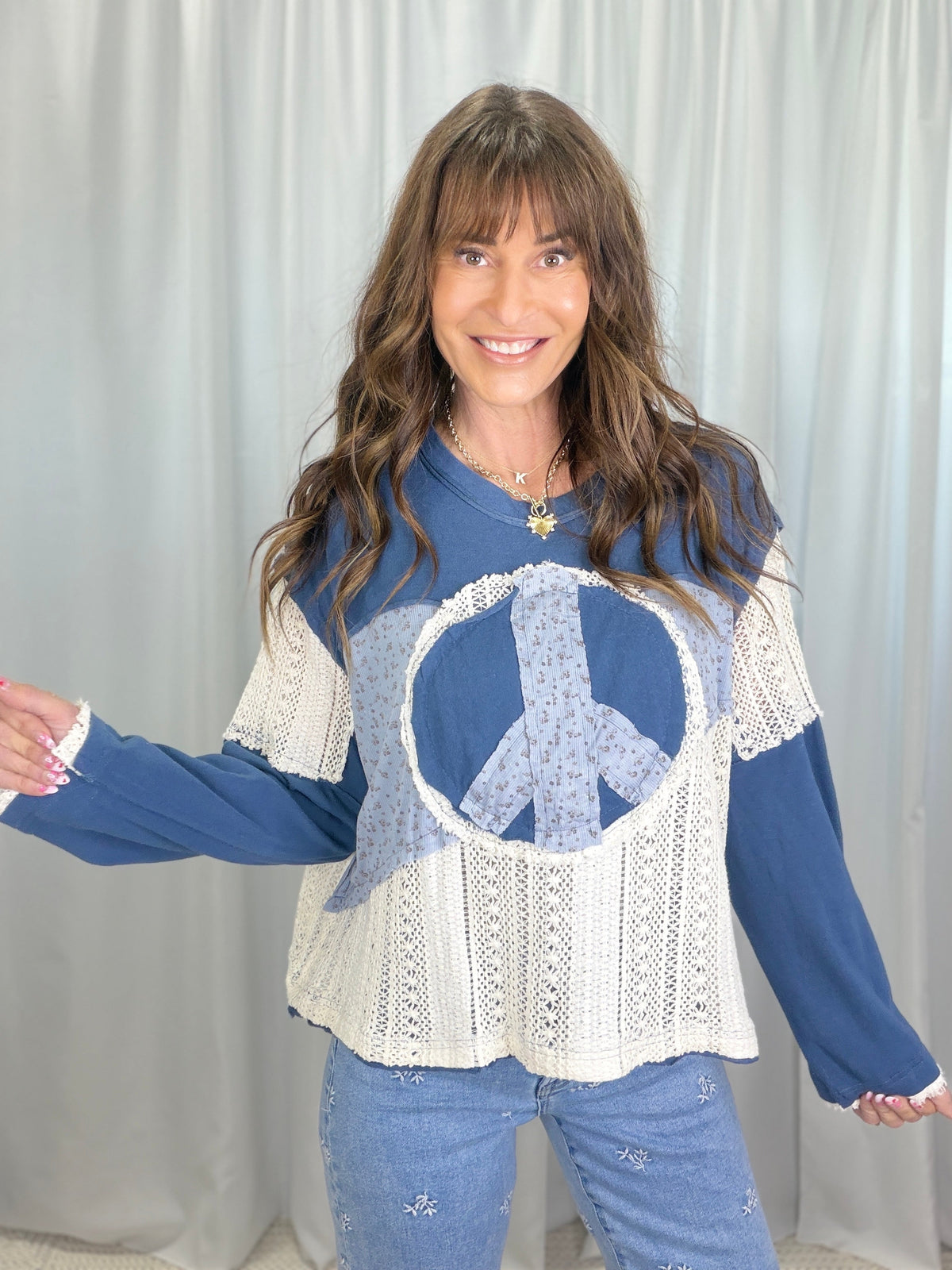 POL Peace Out Vibe Vintage Washed Top In 3 Colors