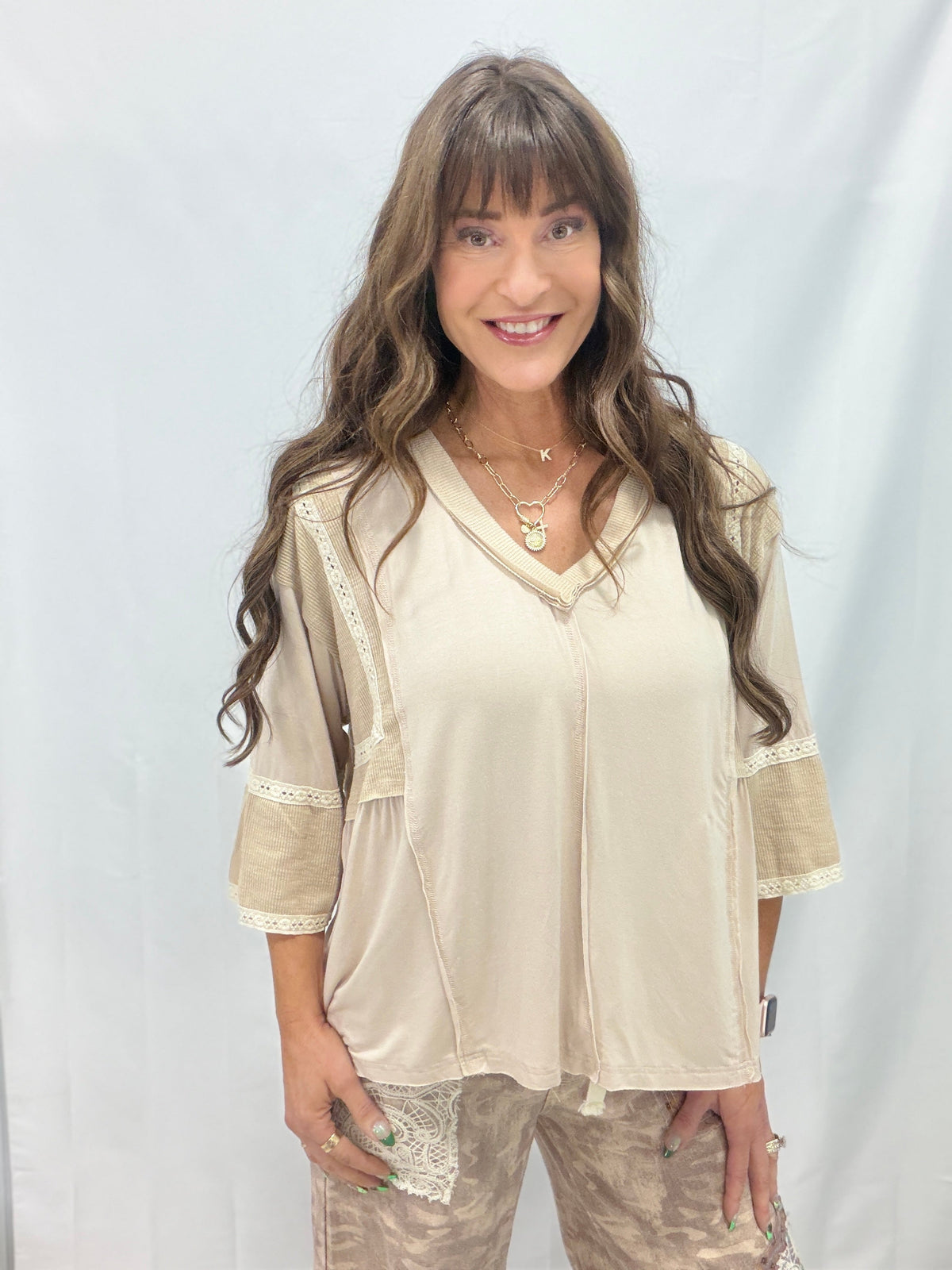 POL Soft Sands Top In 2 Colors