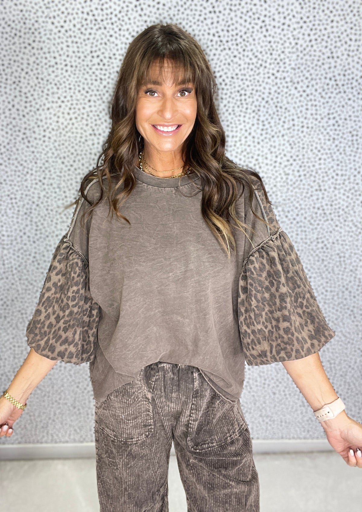 Untamed Ease Puff Sleeve Top In 3 Colors *Final Sale*