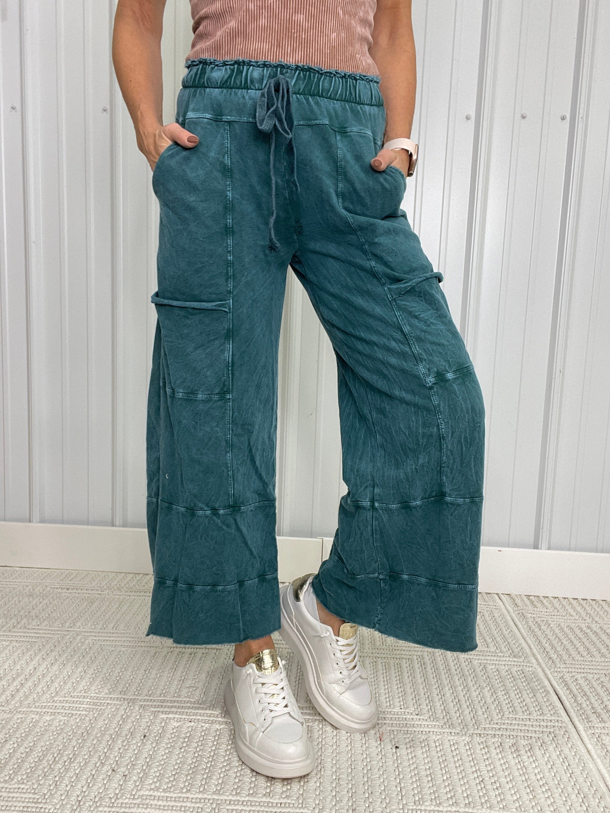 It's The Usual Wide Leg Pants In 5 Colors