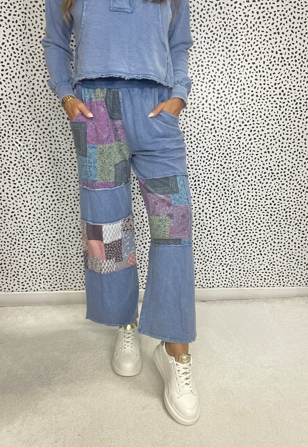 Bandana Dreams Patchwork Pants In 3 Colors