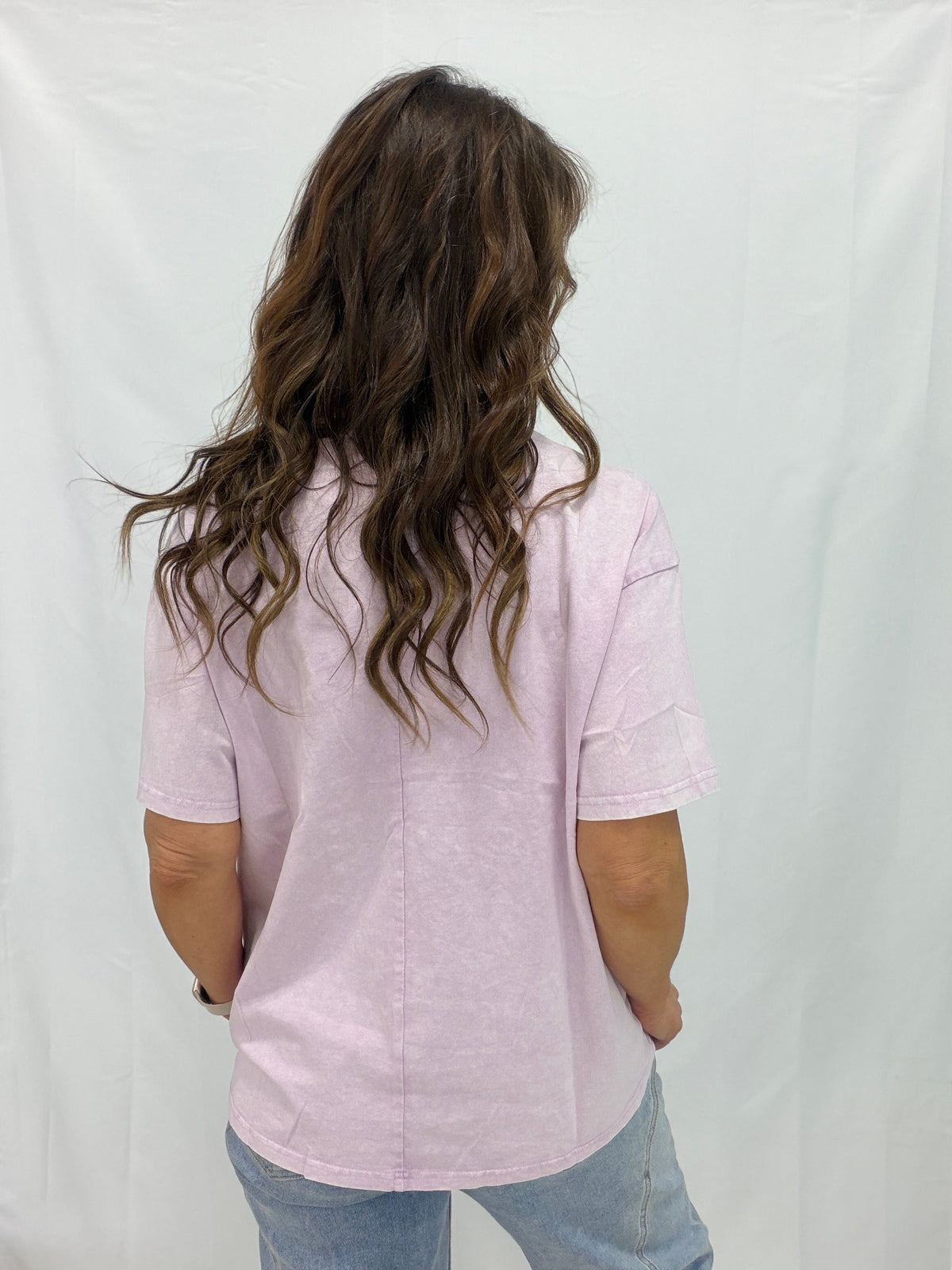 Star Print Stud Top in 2 Colors