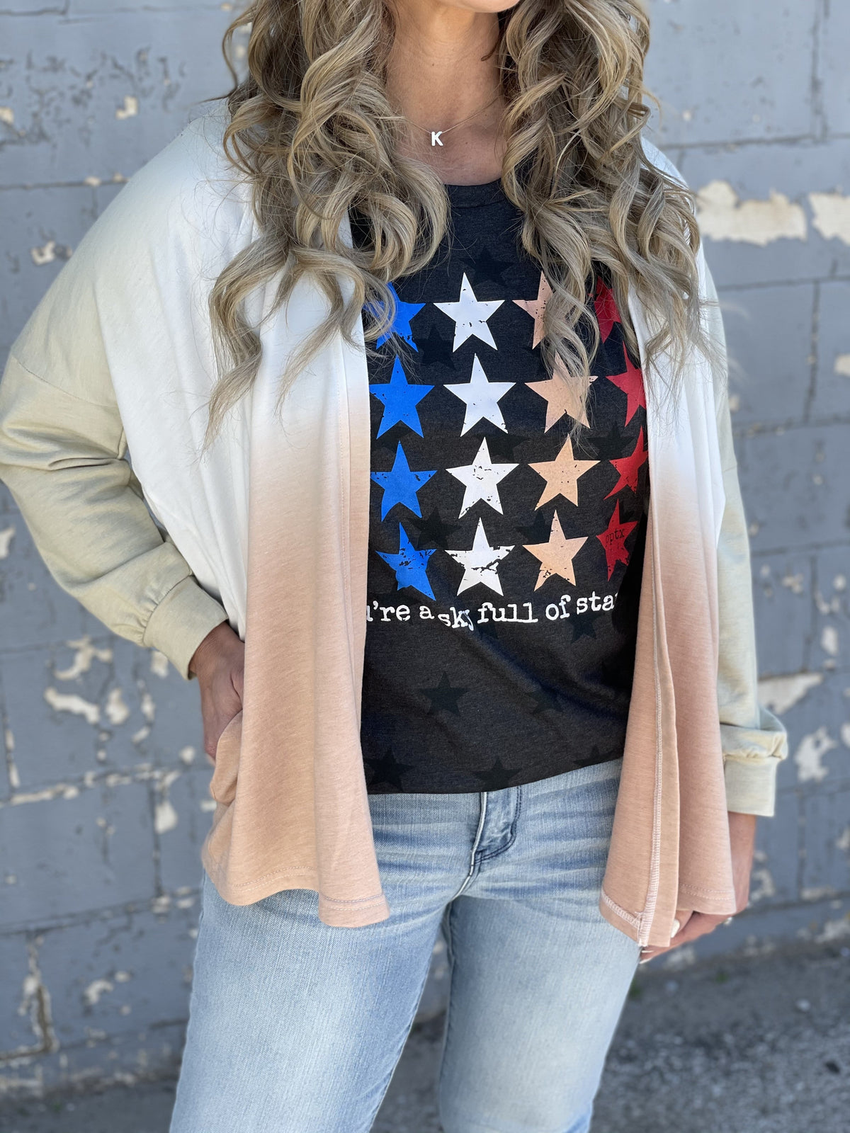 Ombre Easy Cardigan *Final Sale*