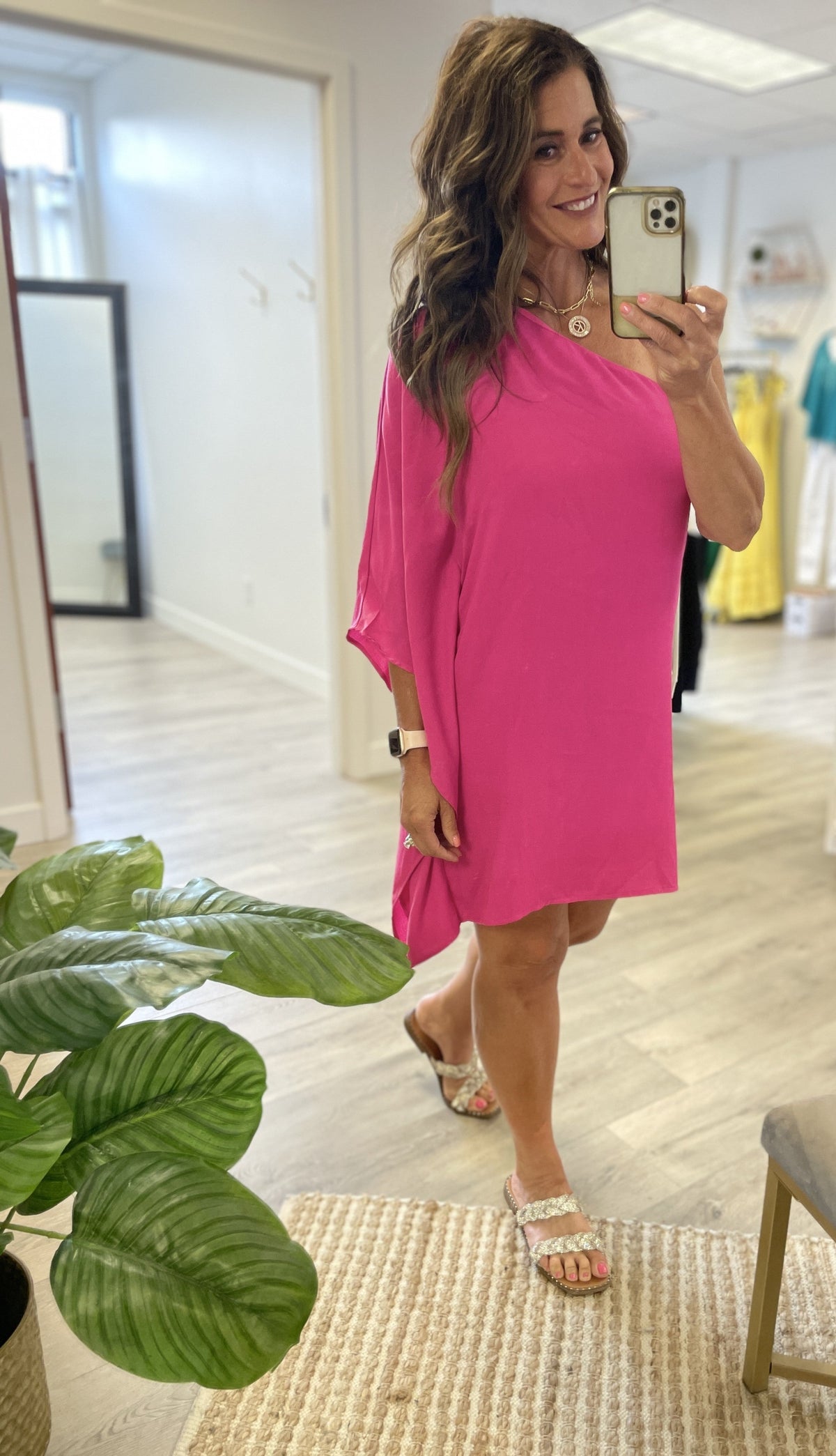 Chip Off My Shoulder Dress *Final Sale*