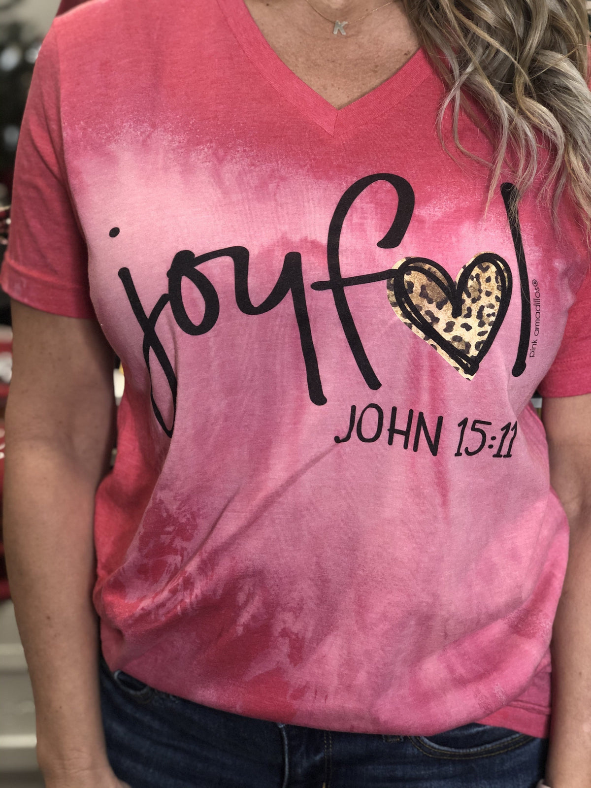 Joyful Animal Heart Bleach Tee *Final Sale*