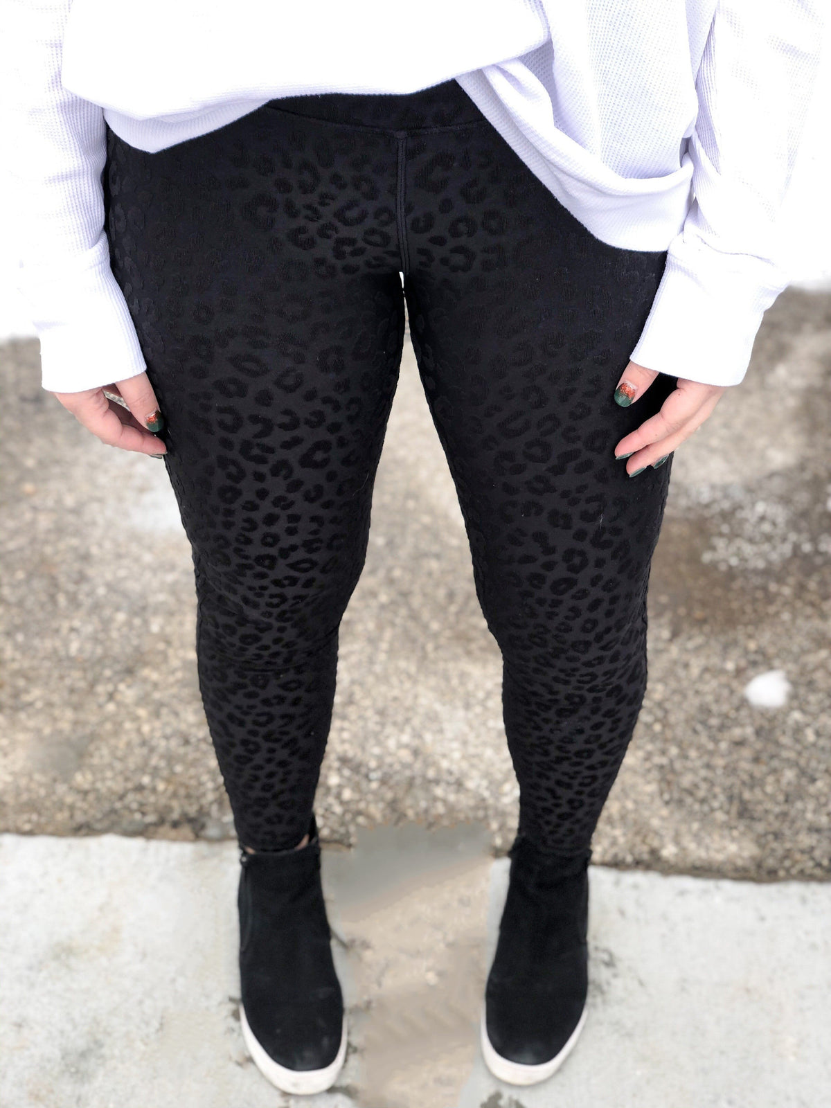 3D Animal Print  Highwaist Leggings *Final Sale*