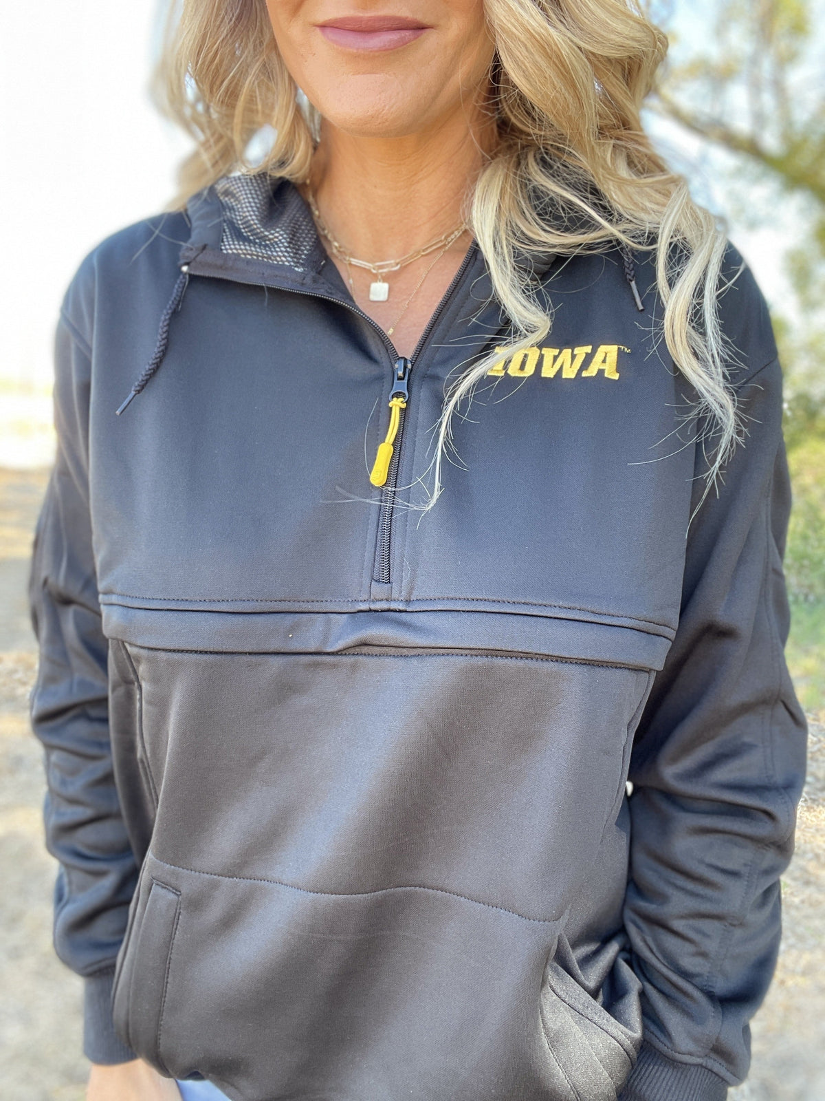 IOWA Sanders Half Zip Hoodie