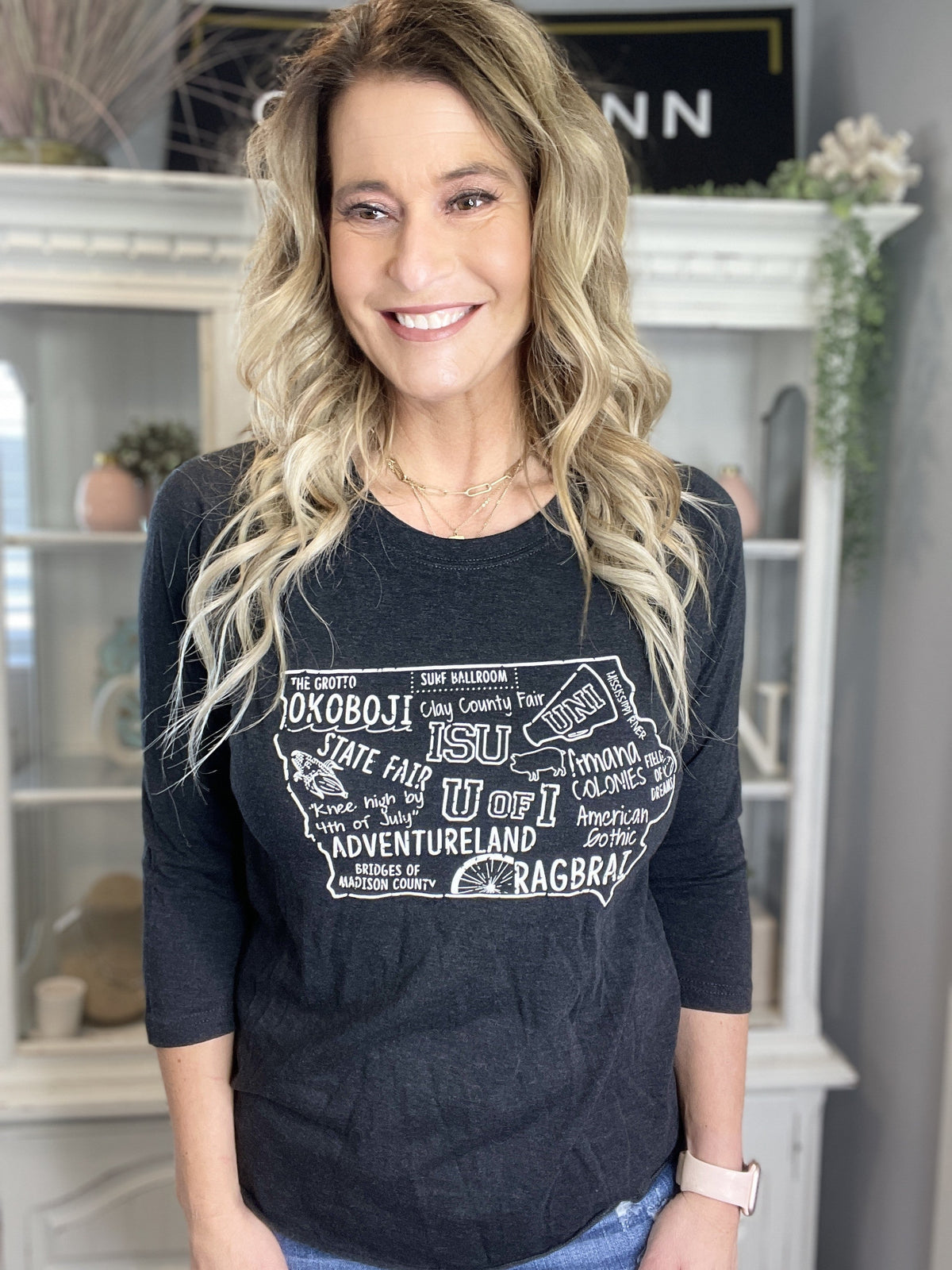Pride of Iowa Raglan Tee *Final Sale*
