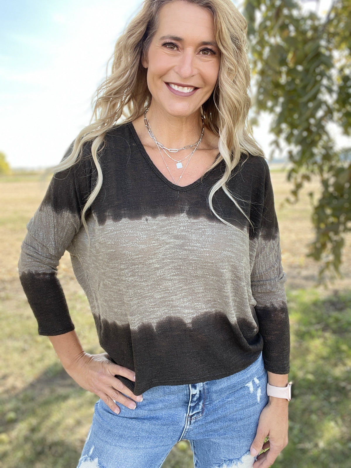 Gradient Layers Top *Final Sale*