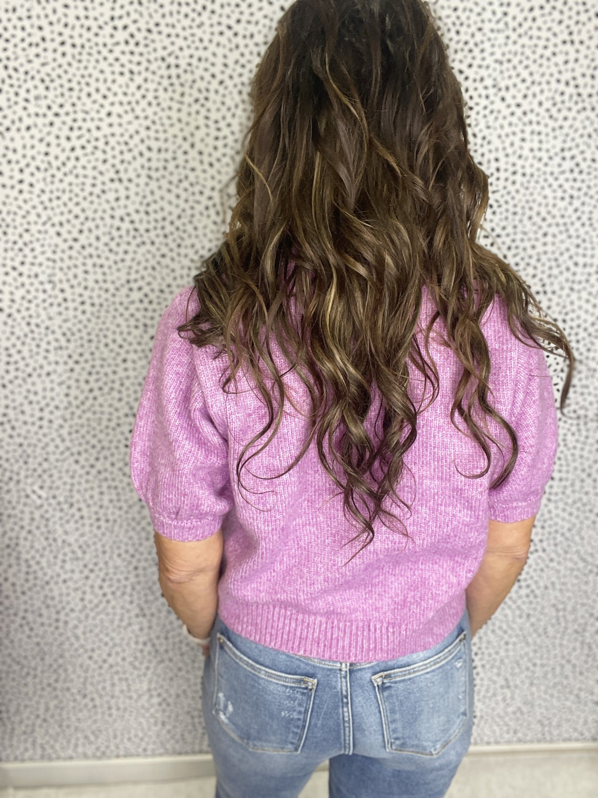 Saturday Ready Puff Short Sleeve Sweater In 4 Colors *Final Sale*